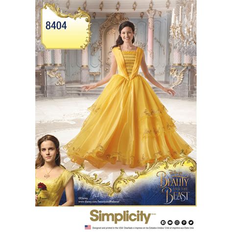 disney belle costume amazon|disney belle costume sewing pattern.